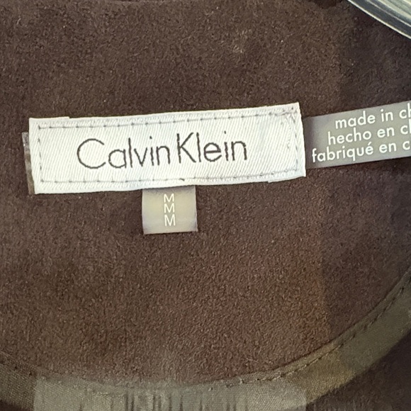 Calvin Klein Black Waterfall Moto Vest - Picture 2 of 12